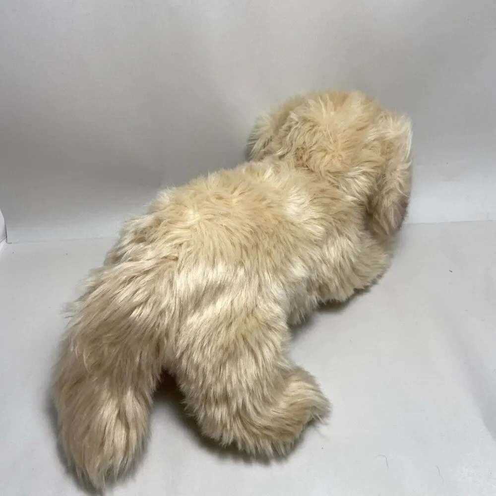 Bearington Collection Golden Retriever Puppy Dog Plush 12